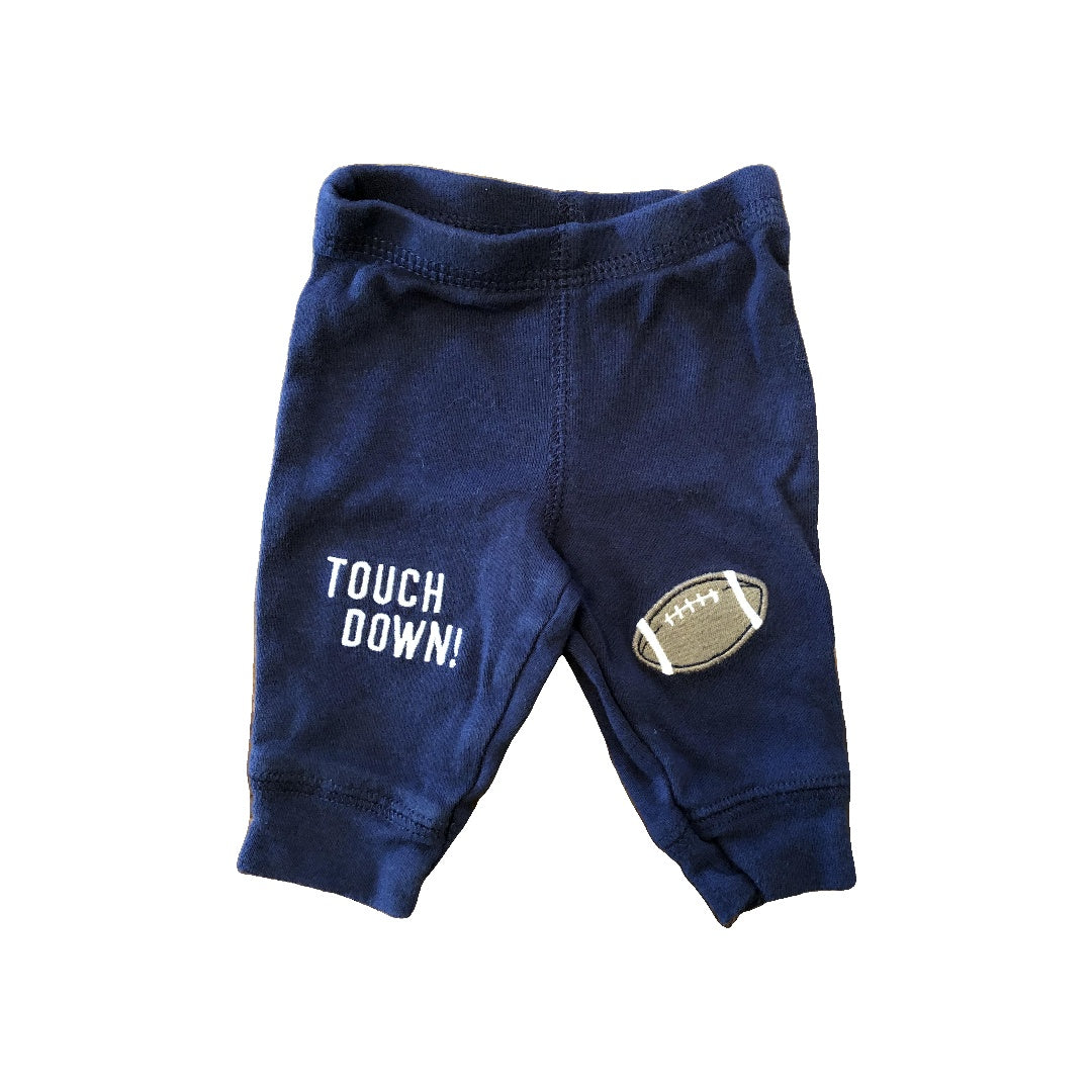 Carters Boys Navy Blue Pants Size: Newborn Navy Blue