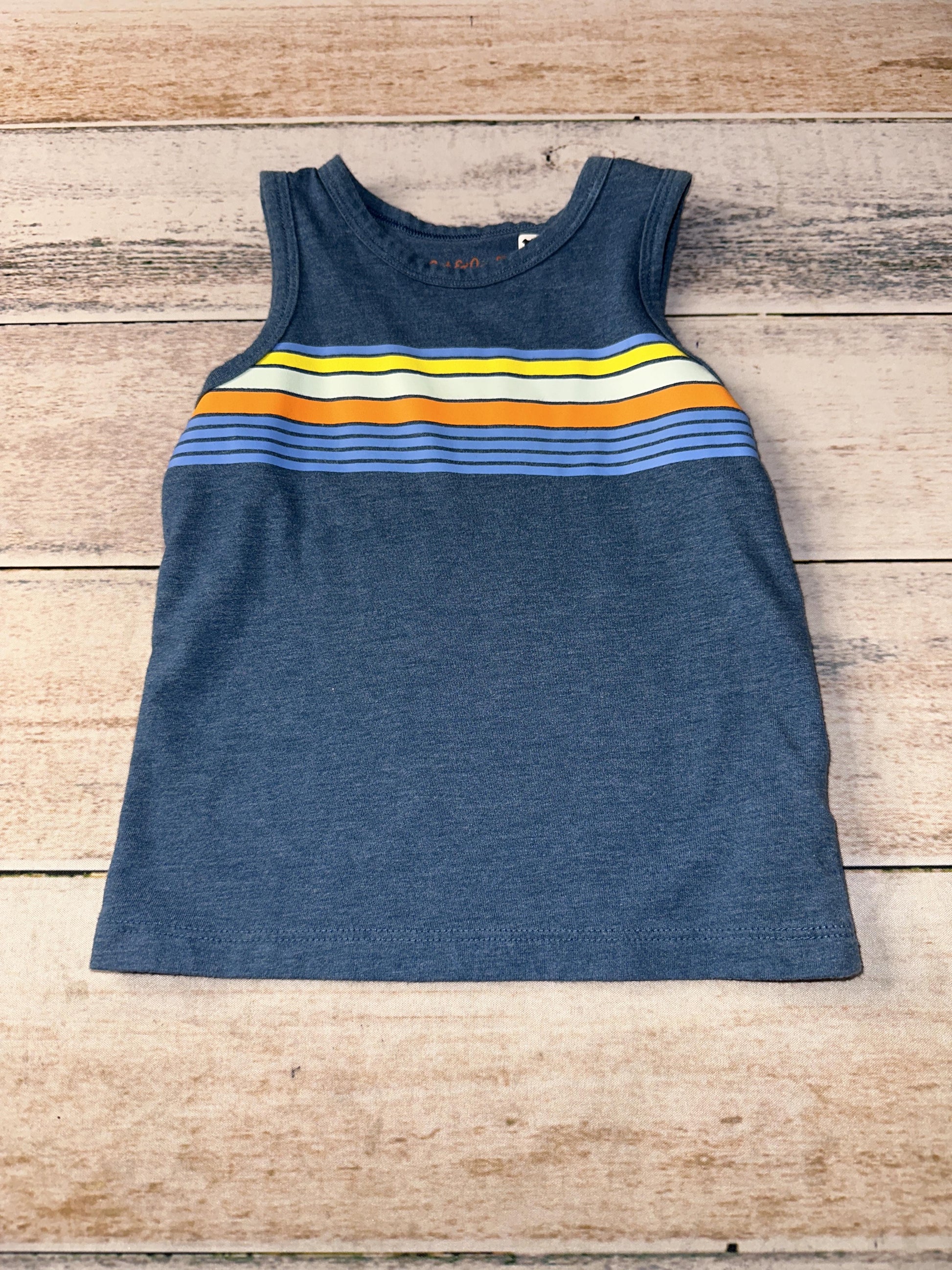 Cat & Jack Boys Navy Blue Tank Top Size: 18 months Navy Blue