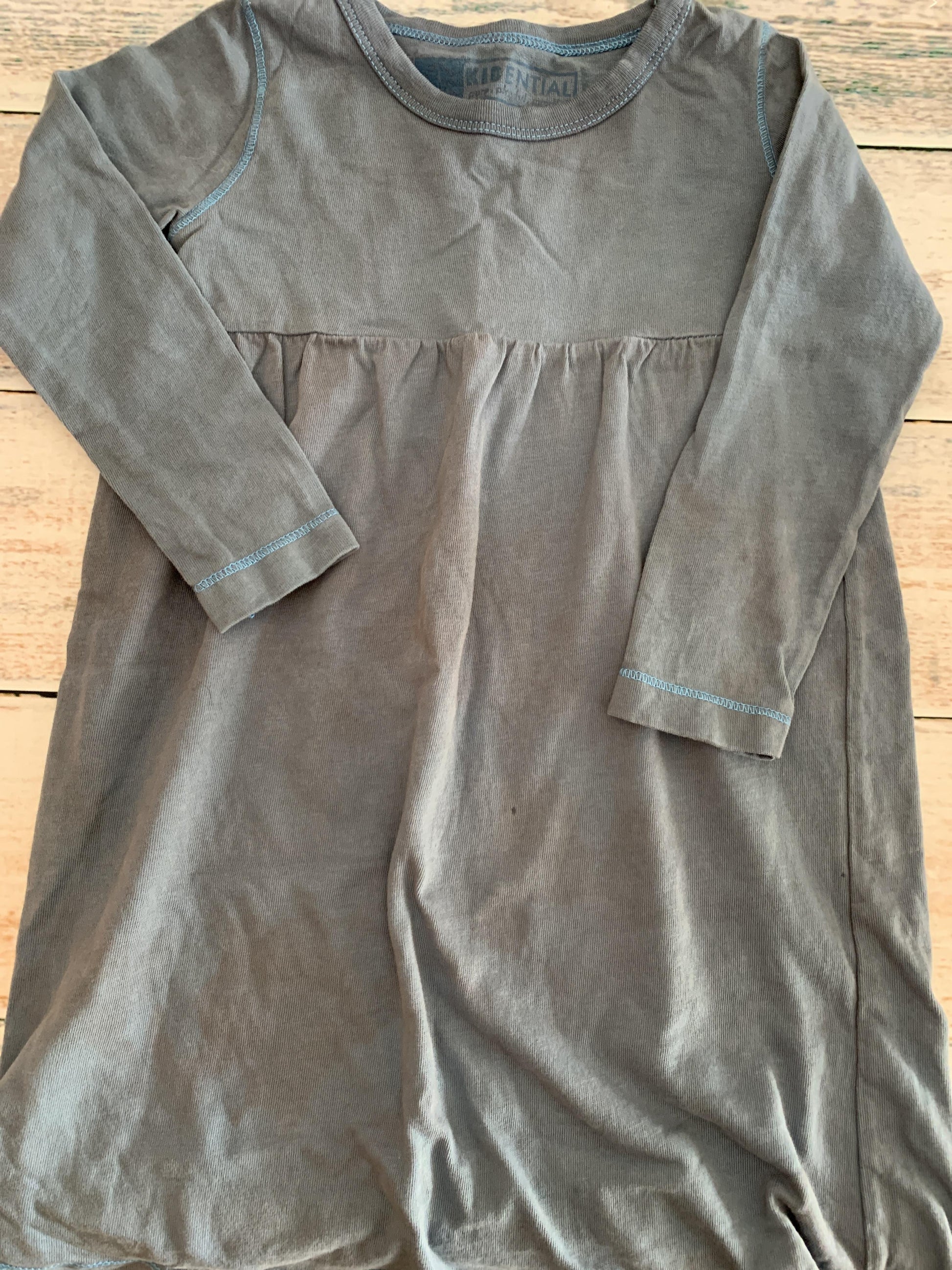 Kidential Girls Navy Blue Dress Size: 4T Navy Blue