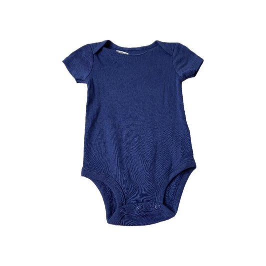 Boys Navy Blue Onesie Size: 9 months Navy Blue