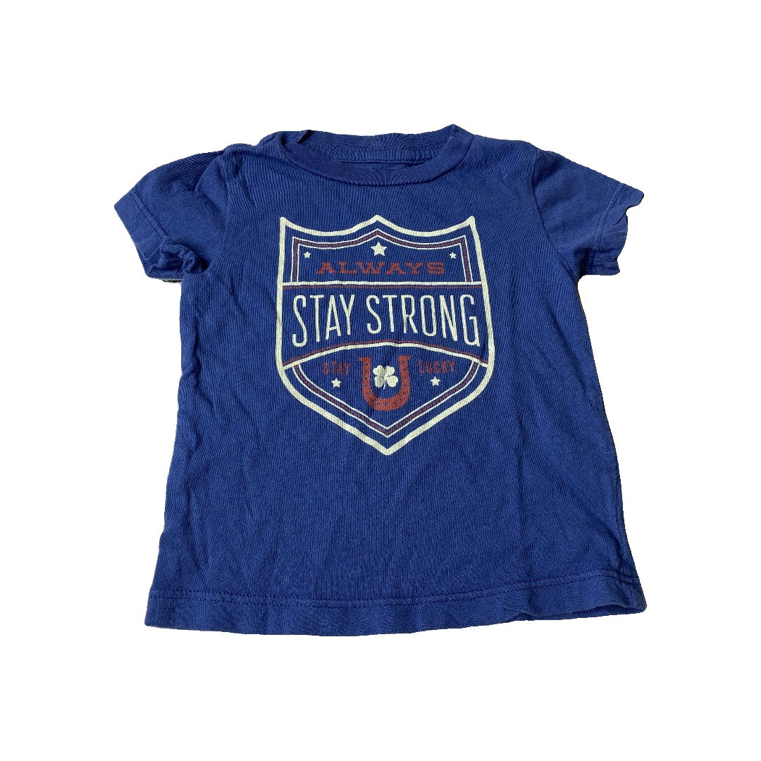 Boys Navy Blue T-Shirt Size: 6-12 months Navy Blue