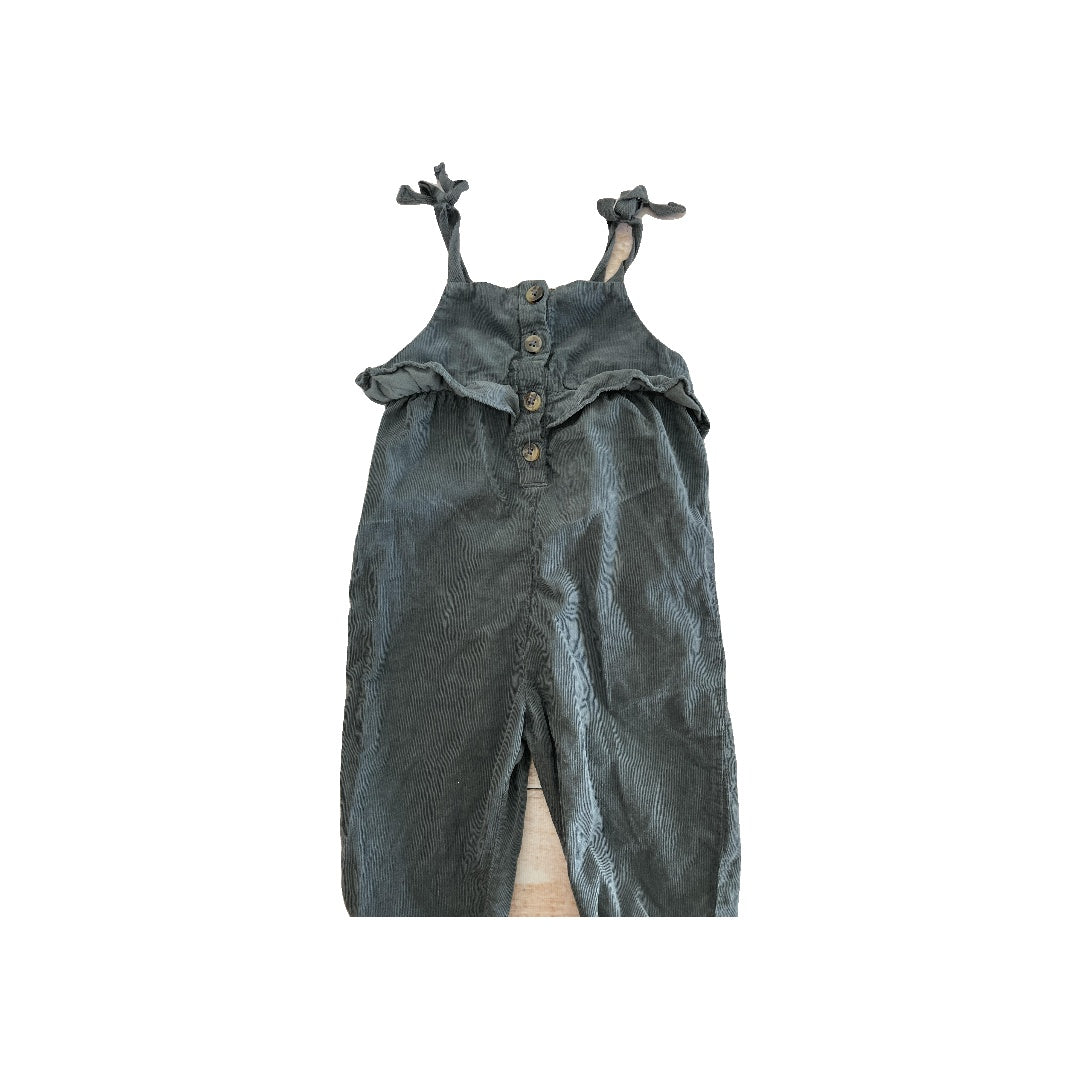 Zara Girls Navy Blue Romper Size: 12-18 months Navy Blue