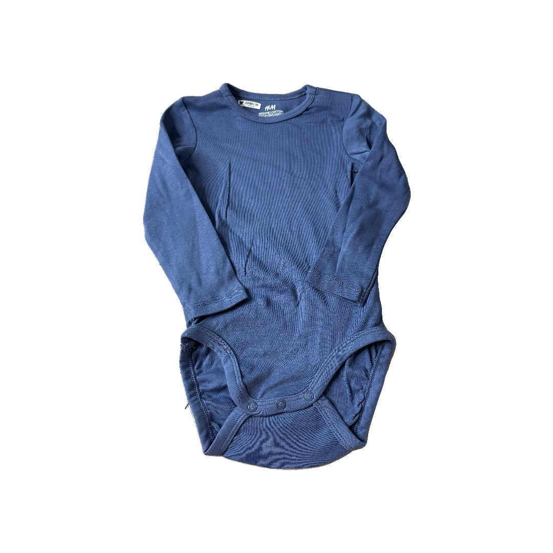 H&M Unisex Navy Blue Onesie Size: 18 months Navy Blue