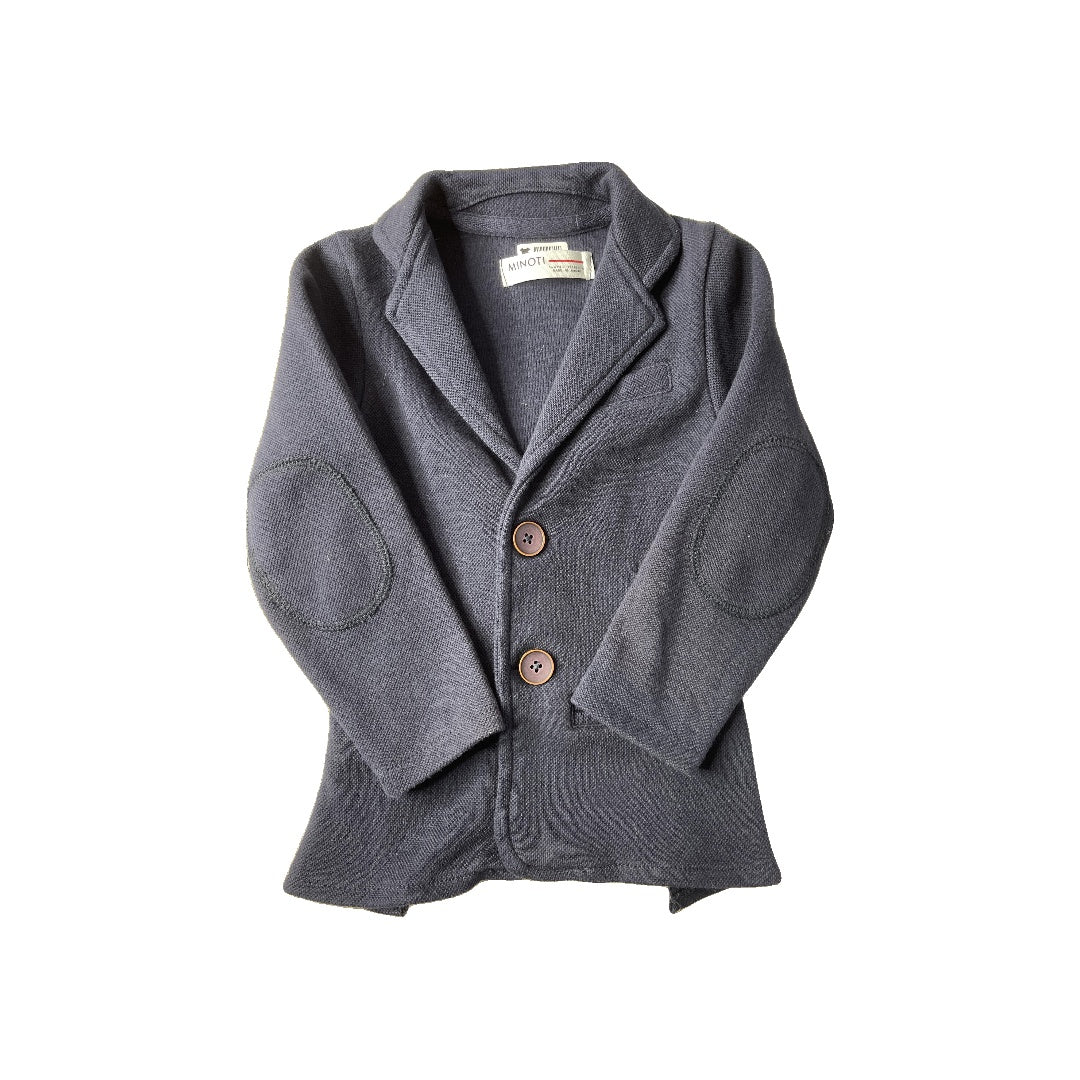 Minoti Boys Navy Blue Sports Coat Size: 3-4 Years Navy Blue