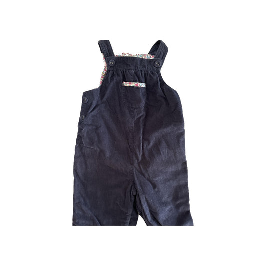 JoJo Maman Bebe Girls Navy Blue Overalls Size: 6-12 months Navy Blue