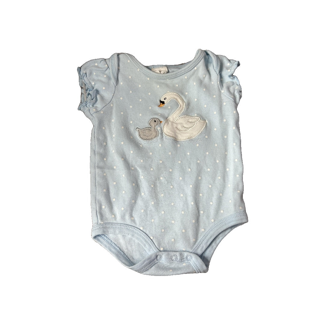 Unisex Navy Blue Onesie Size: 0-3 months Navy Blue