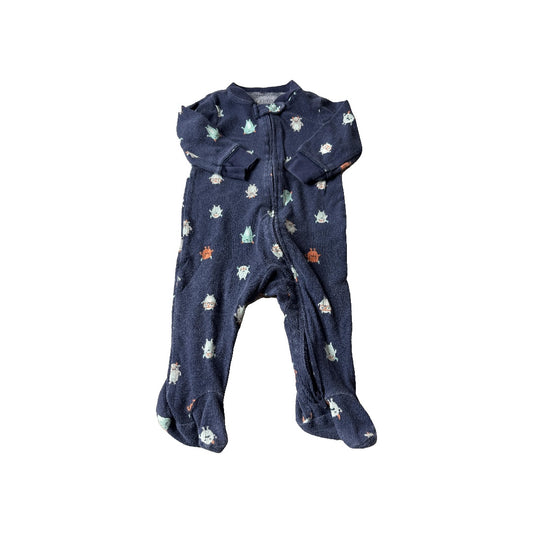 Carters Boys Navy Blue Pajamas Size: 6 months Navy Blue