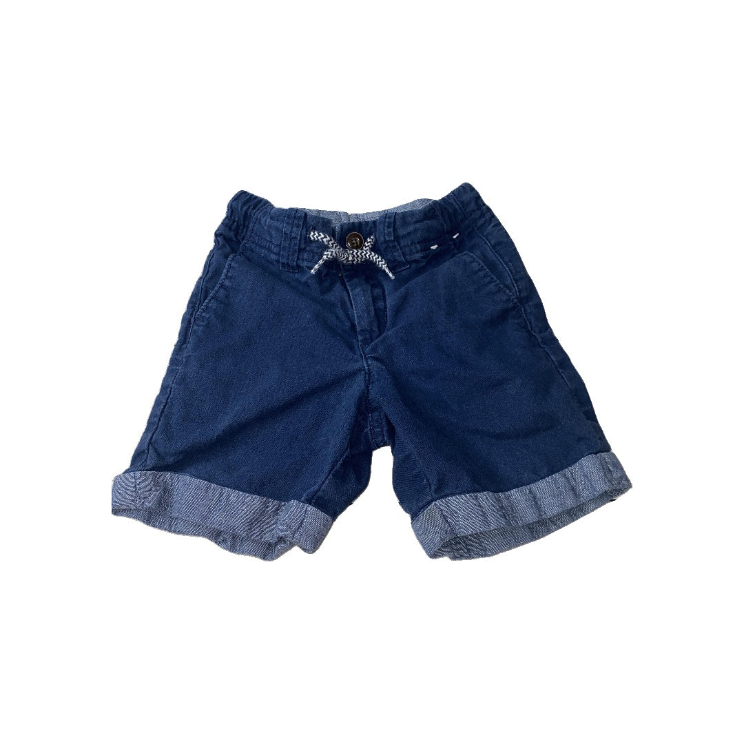 Gymboree Boys Navy Blue Shorts Size: 18-24 months Navy Blue