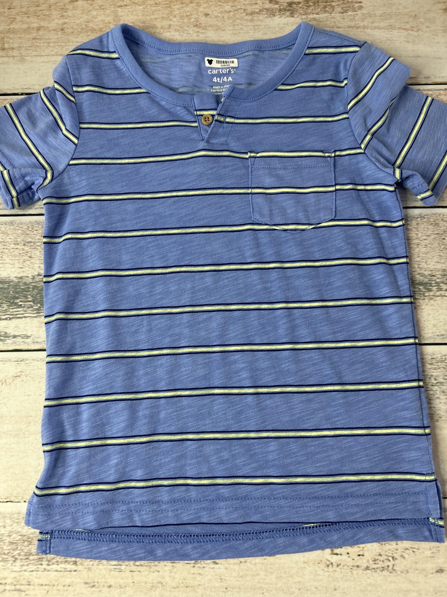 Boys Navy Blue T-Shirt Size: 4T Navy Blue