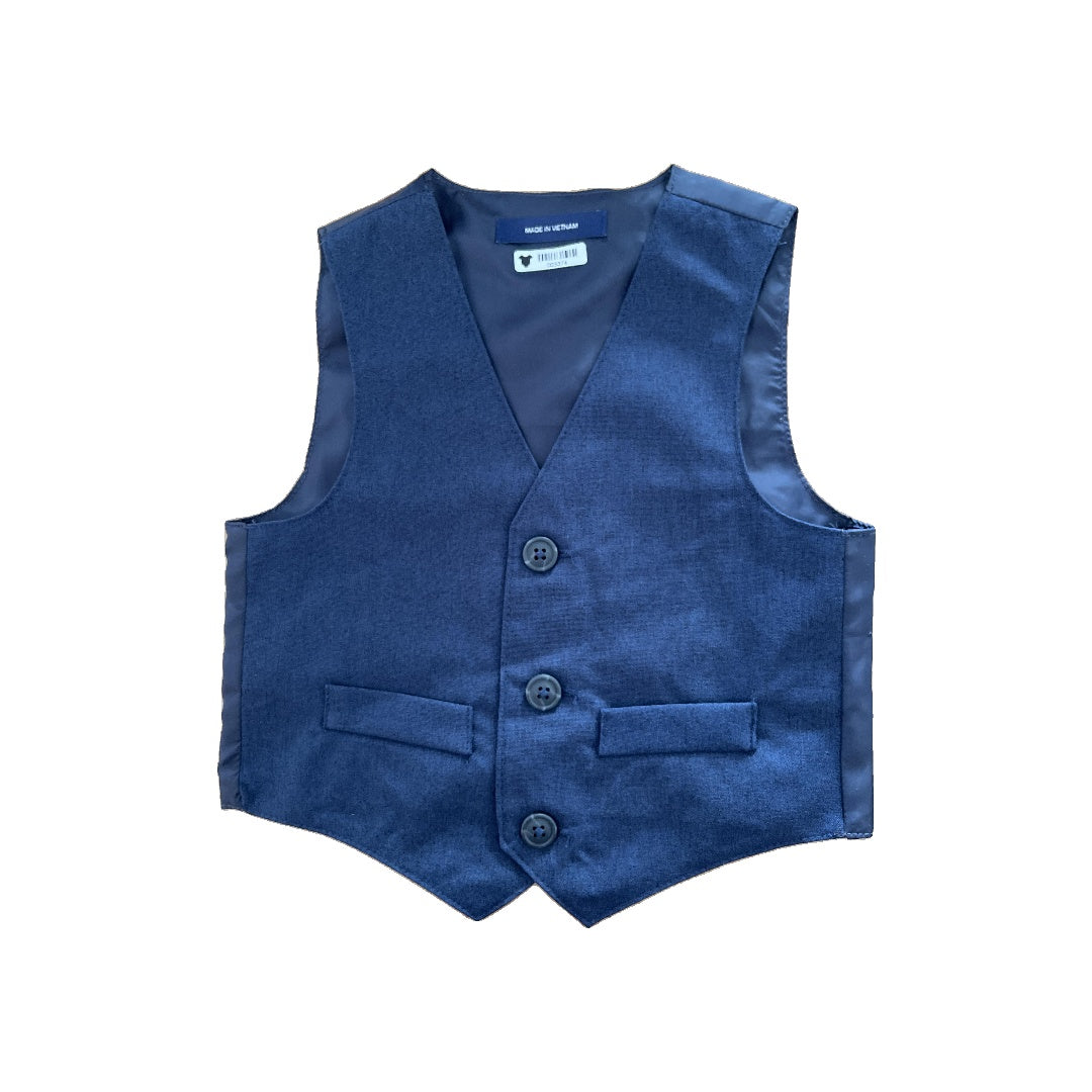 Chaps Boys Navy Blue Vest Size: 12 months Navy Blue