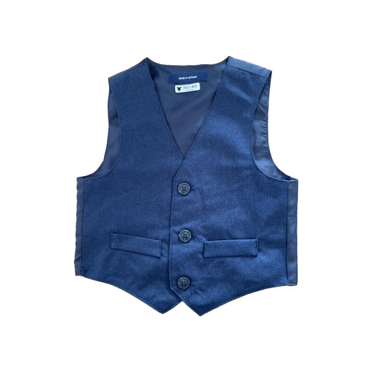 Chaps Boys Navy Blue Vest Size: 12 months Navy Blue