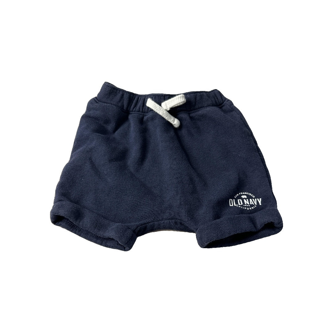Old Navy Unisex Navy Blue Shorts Size: 12-18 months Navy Blue