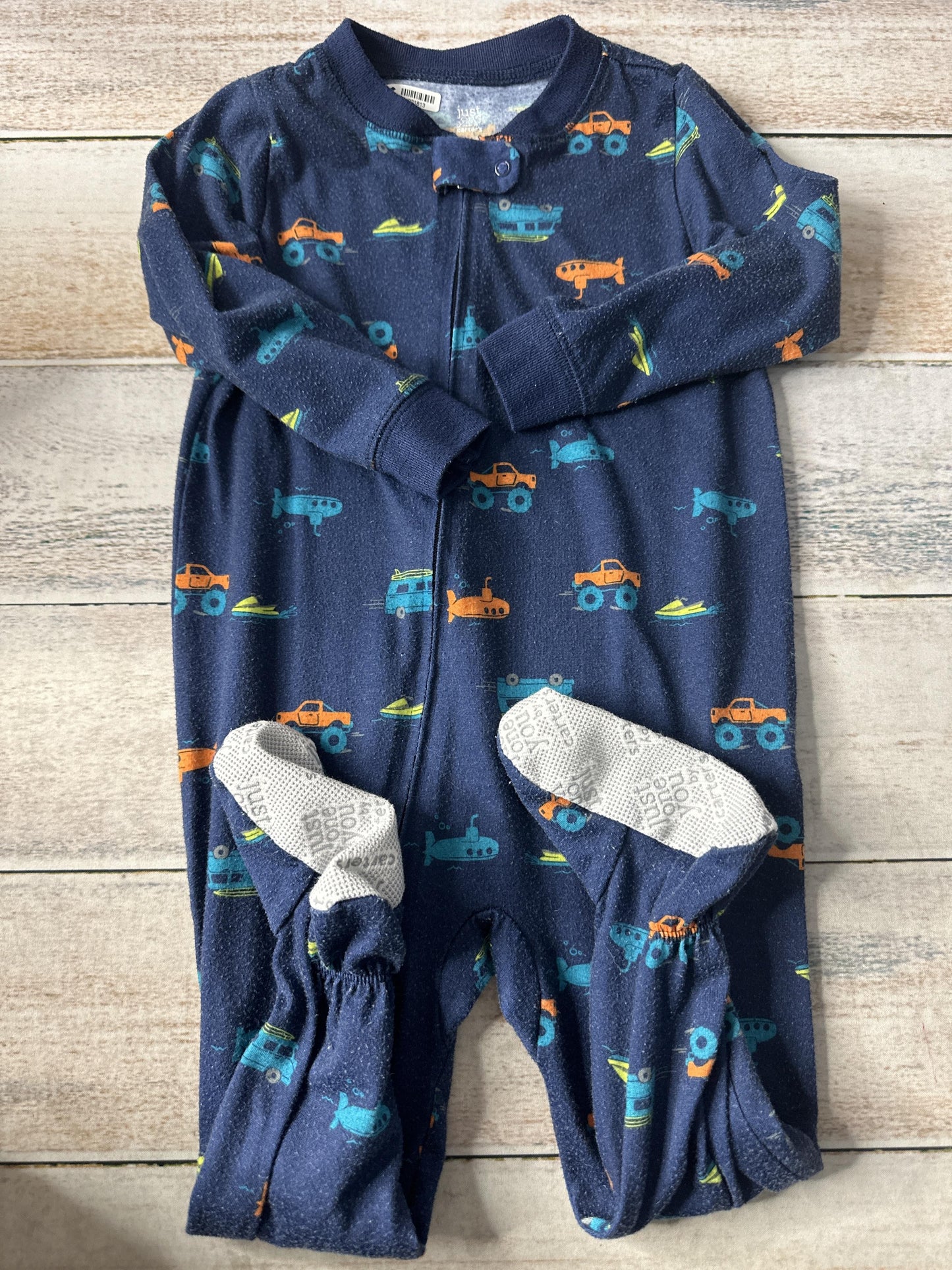 Carters Boys Navy Blue Pajamas Size: 2T Navy Blue
