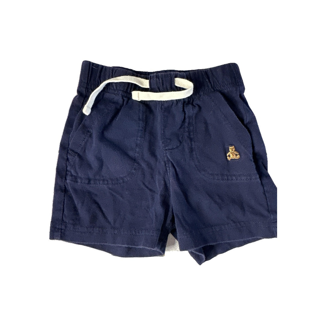 Gap Unisex Navy Blue Shorts Size: 12-18 months Navy Blue