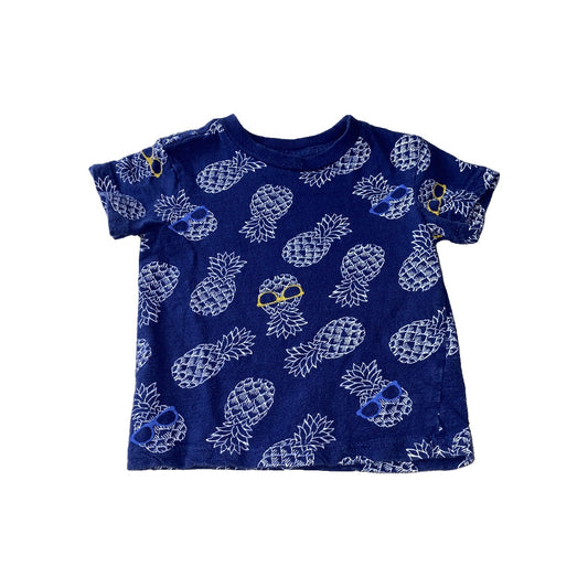 Little Me Unisex Navy Blue T-Shirt Size: 18 months Navy Blue