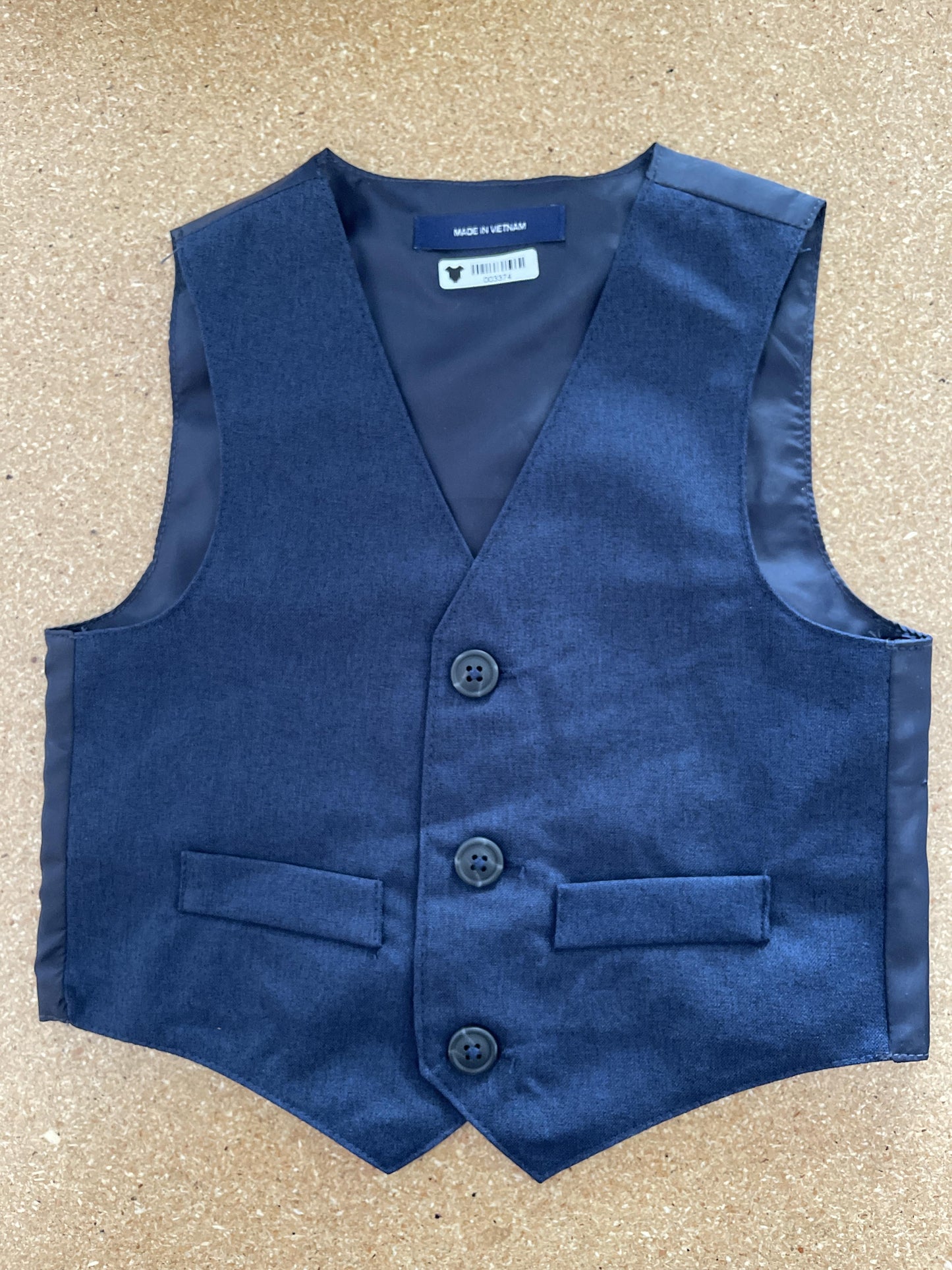 Chaps Boys Navy Blue Vest Size: 12 months Navy Blue