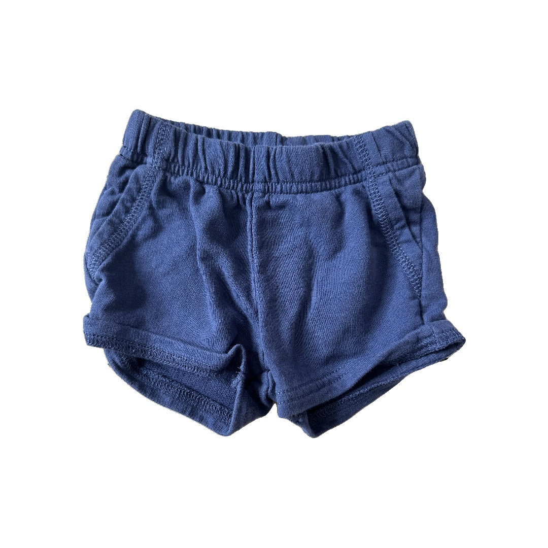 Cloud Island Boys Navy Blue Shorts Size: 0-3 months Navy Blue