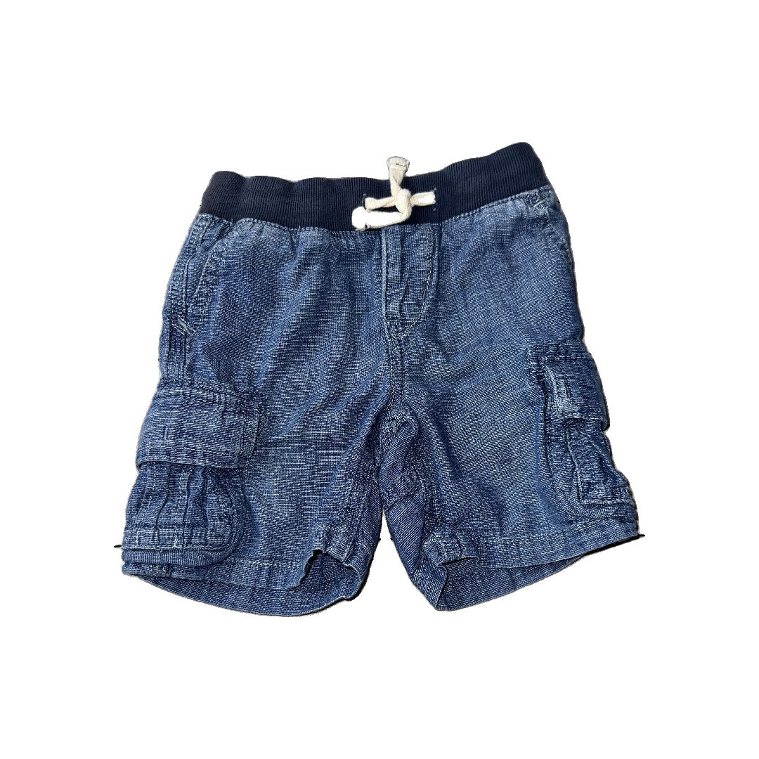Zara Boys Navy Blue Shorts Size: 18-24 months Navy Blue