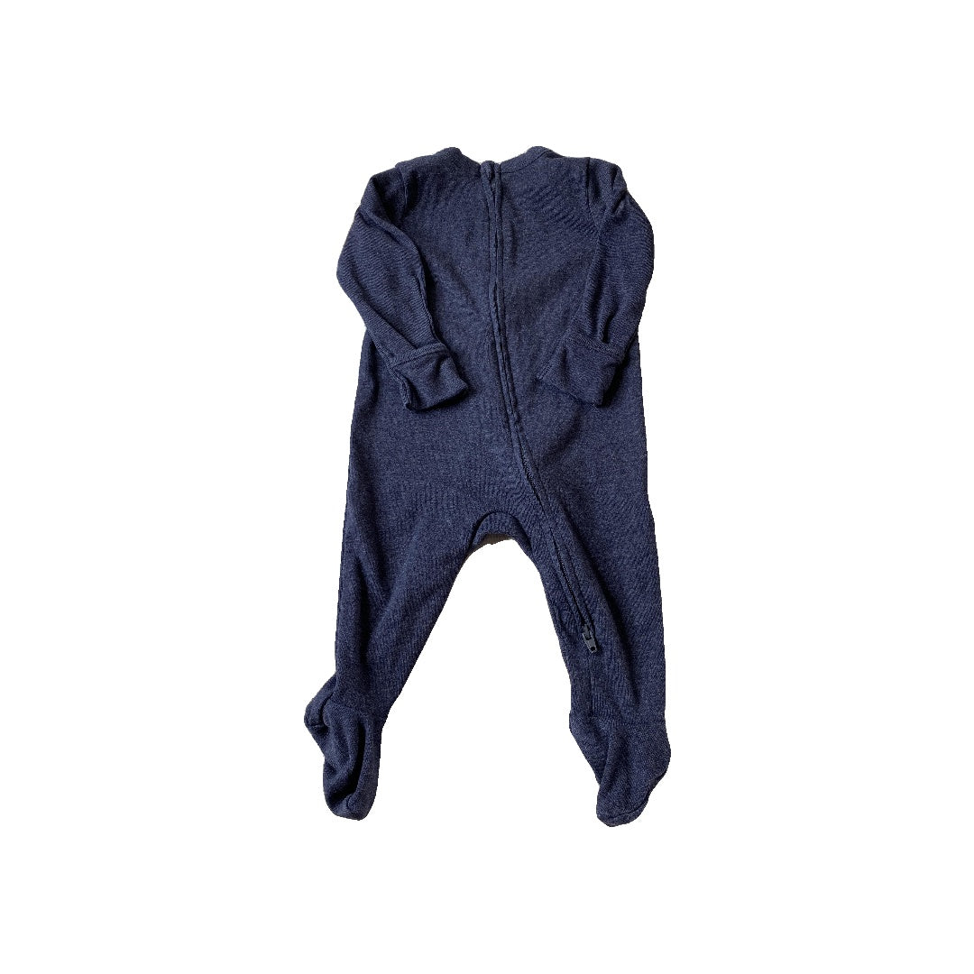 Old Navy Unisex Navy Blue Pajamas Size: 3-6 months Navy Blue