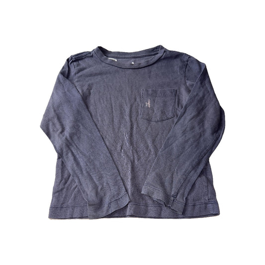 Crew Cuts Boys Navy Blue Long Sleeve T-Shirt Size: 4T Navy Blue