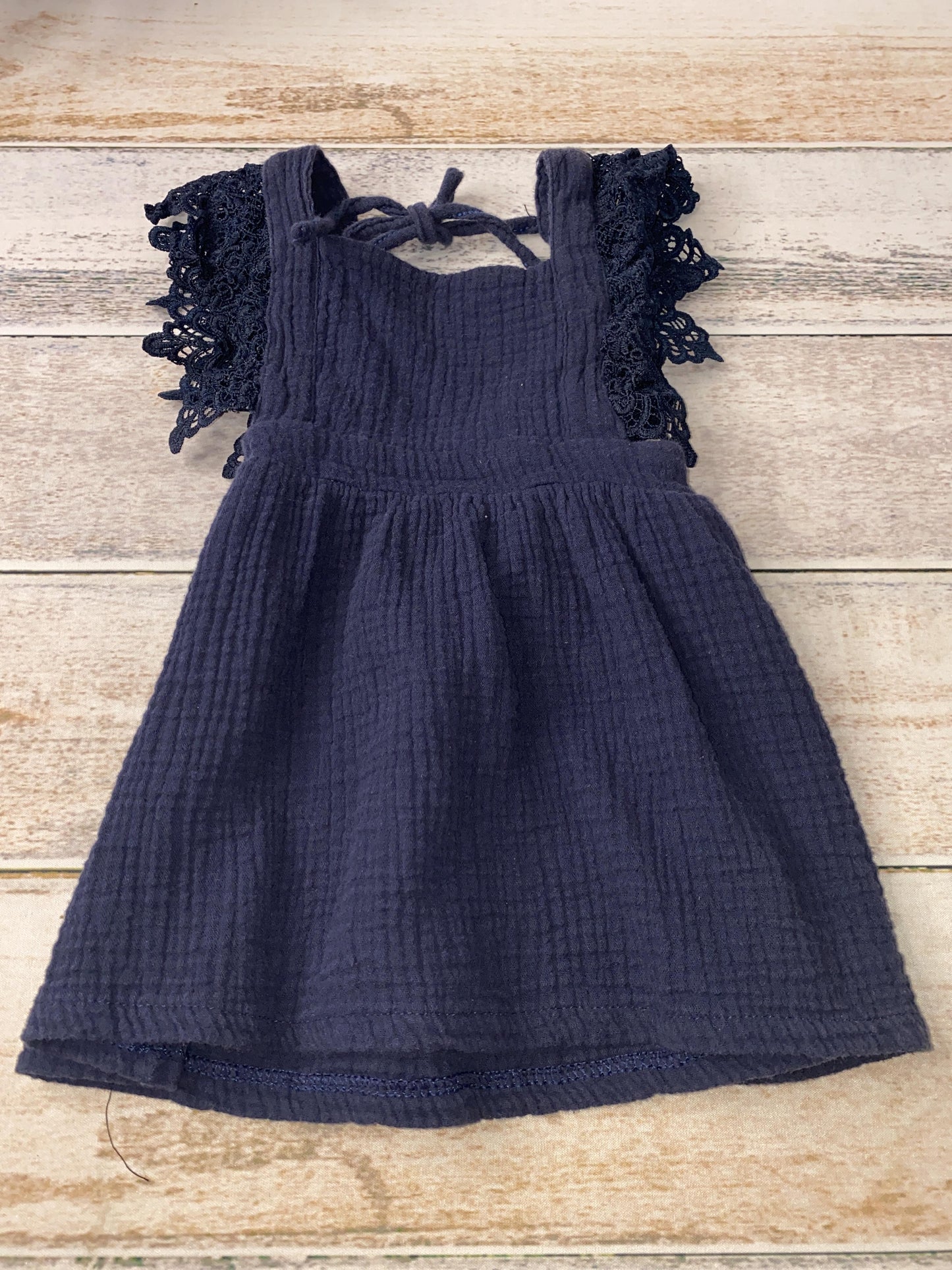 Girls Navy Blue Dress Size: 18-24 months Navy Blue