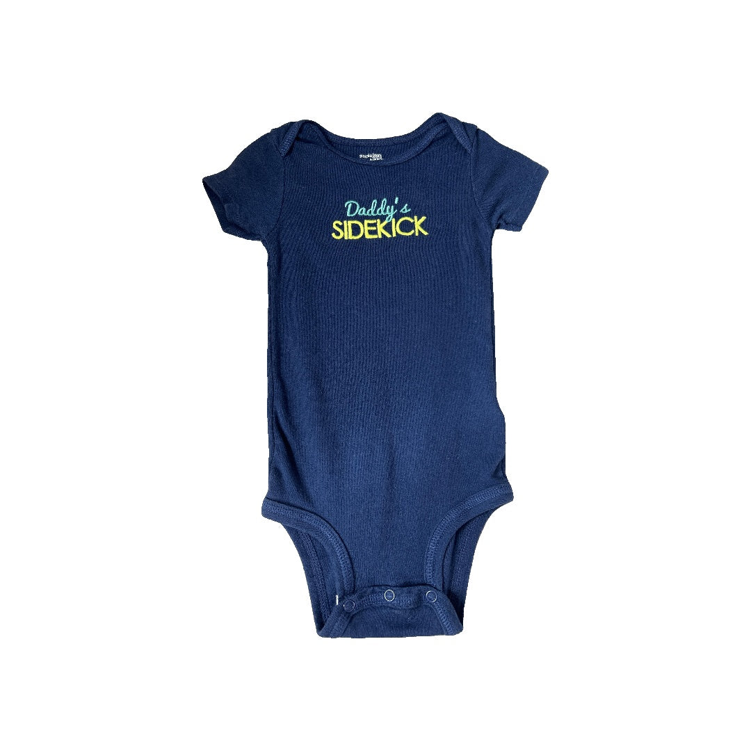 Unisex Navy Blue Onesie Size: 18 months Navy Blue