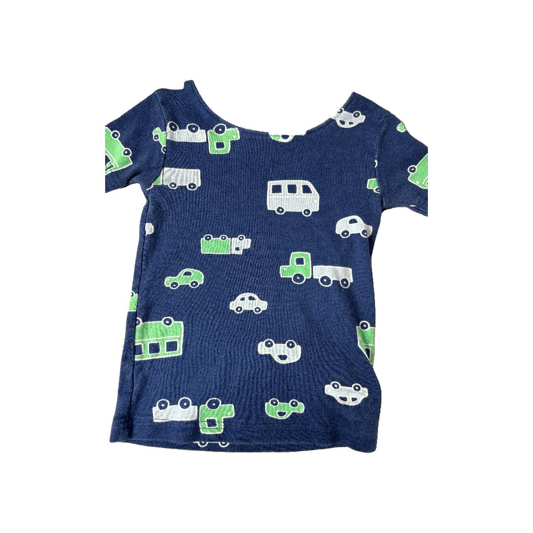 Unisex Navy Blue Pajamas Size: 3T Navy Blue