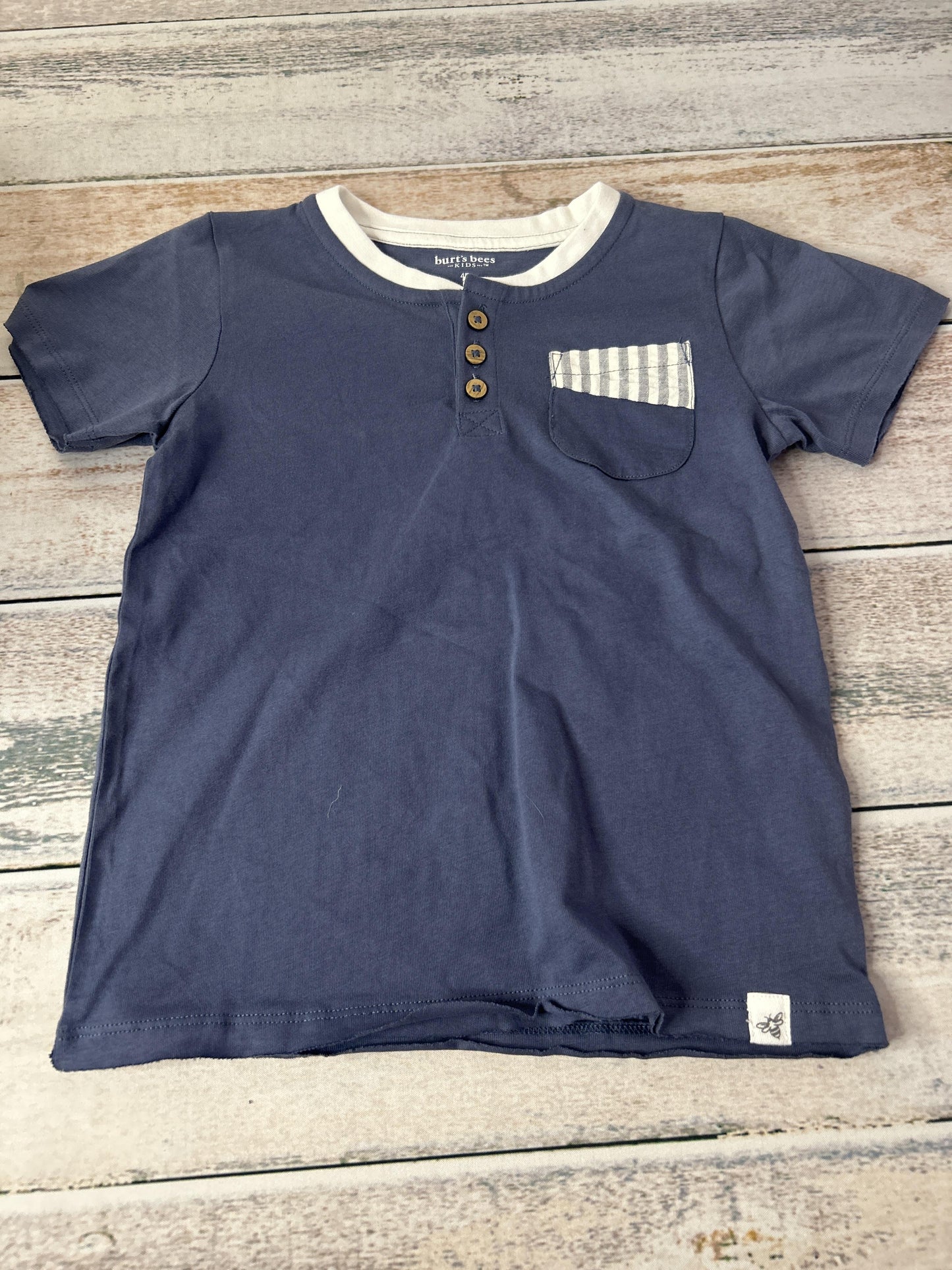 Boys Navy Blue T-Shirt Size: 4T Navy Blue