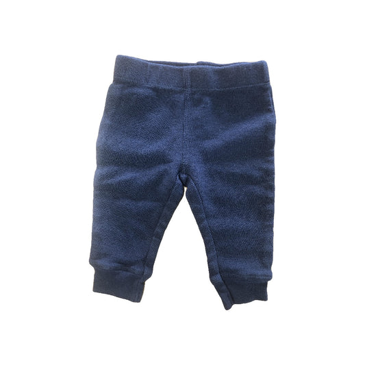 Leveret Unisex Navy Blue Pants Size: 3 months Navy Blue