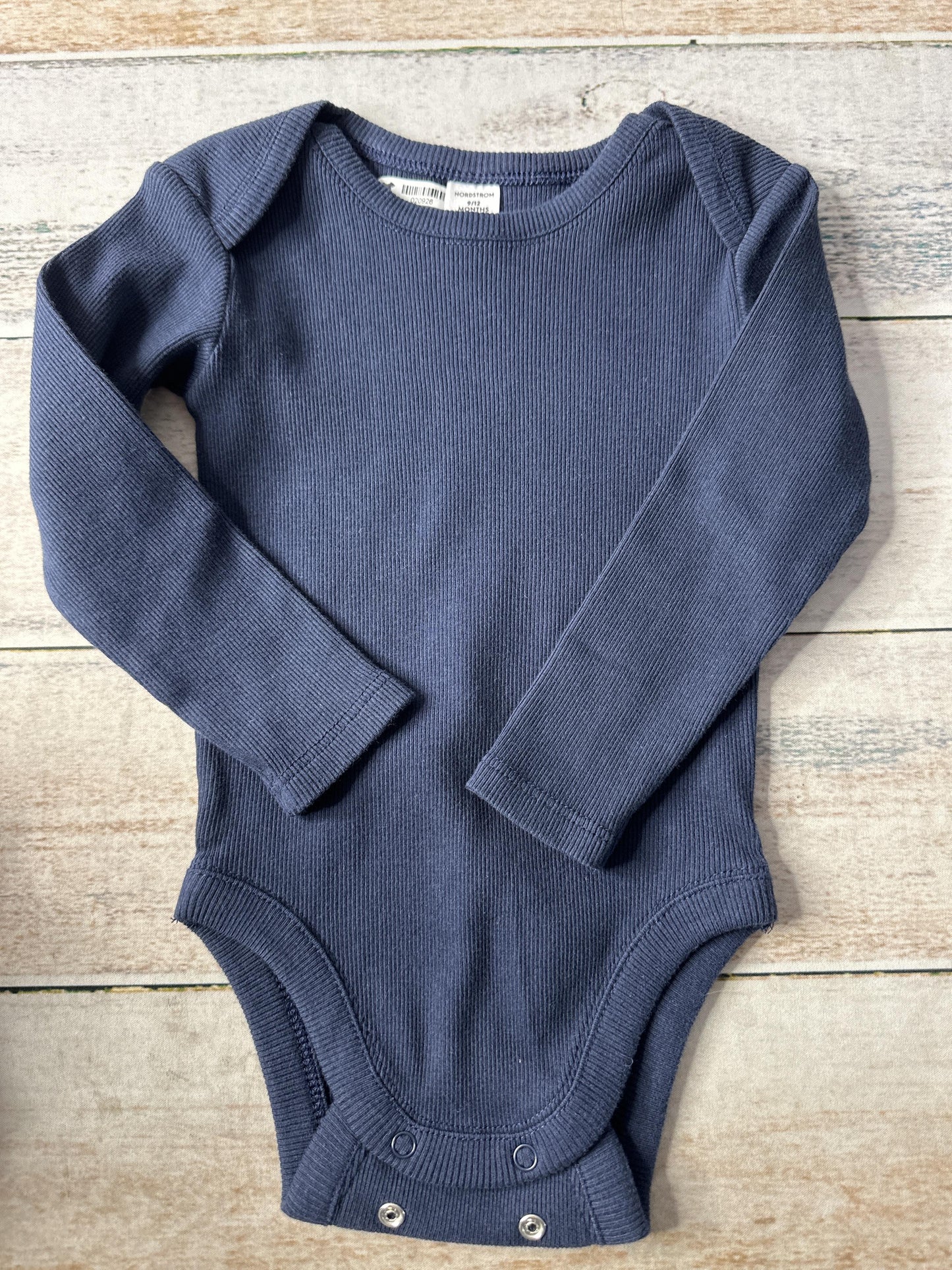 Nordstrom Unisex Navy Blue Onesie Size: 9-12 Months Navy Blue