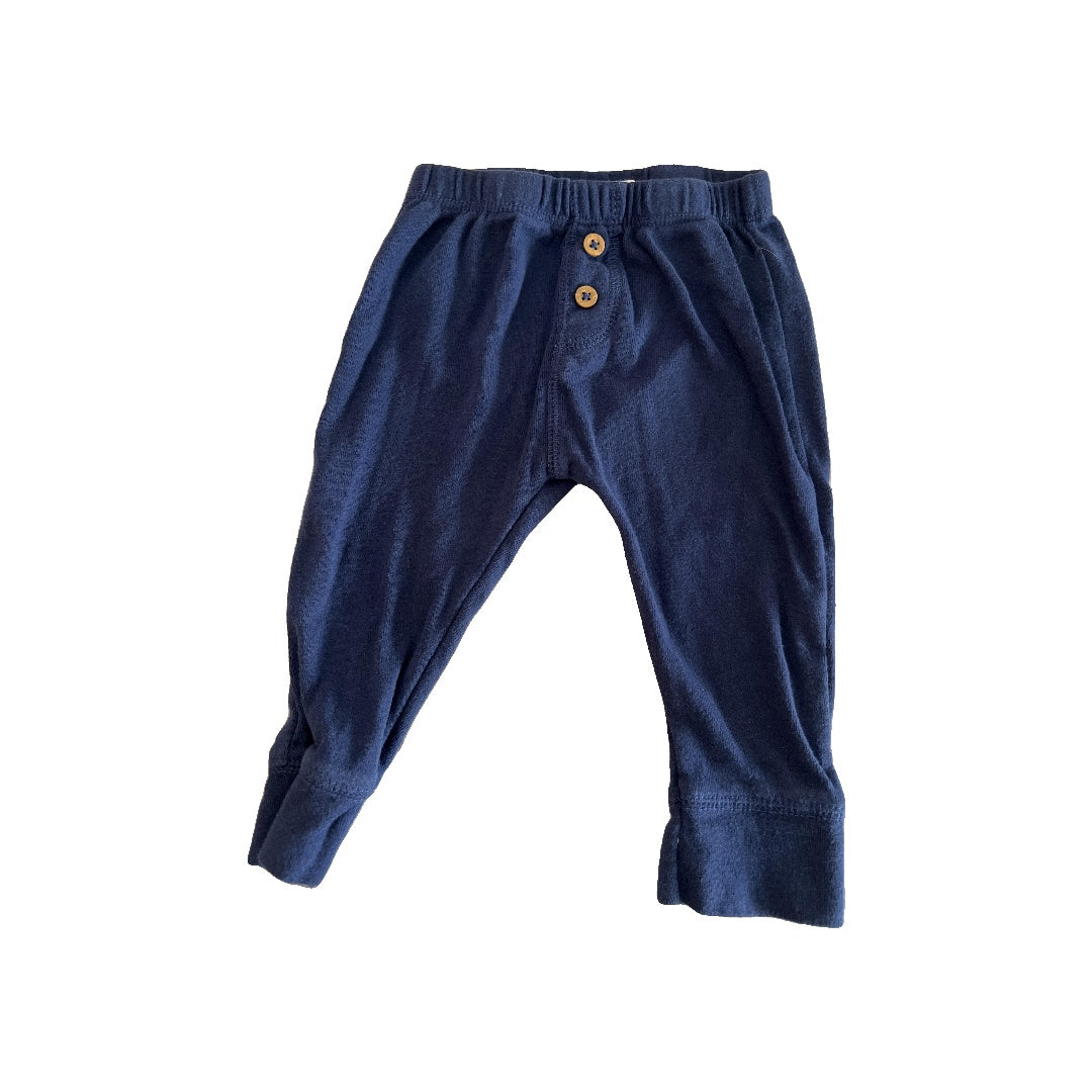 Carters Unisex Navy Blue Pants Size: 6 months Navy Blue