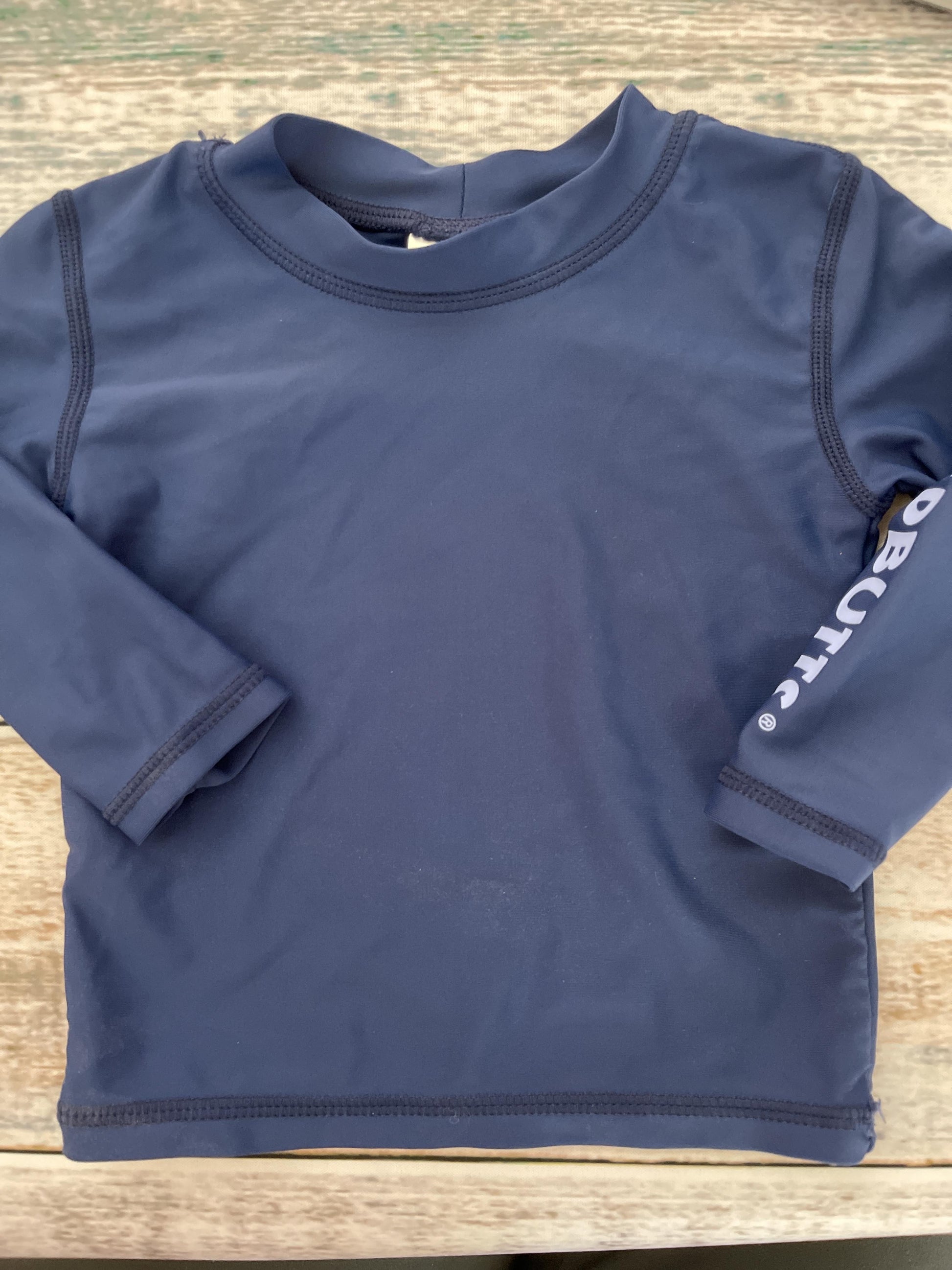 Ruggerbutts Unisex Navy Blue Swimwear Size: 6-12 months Navy Blue