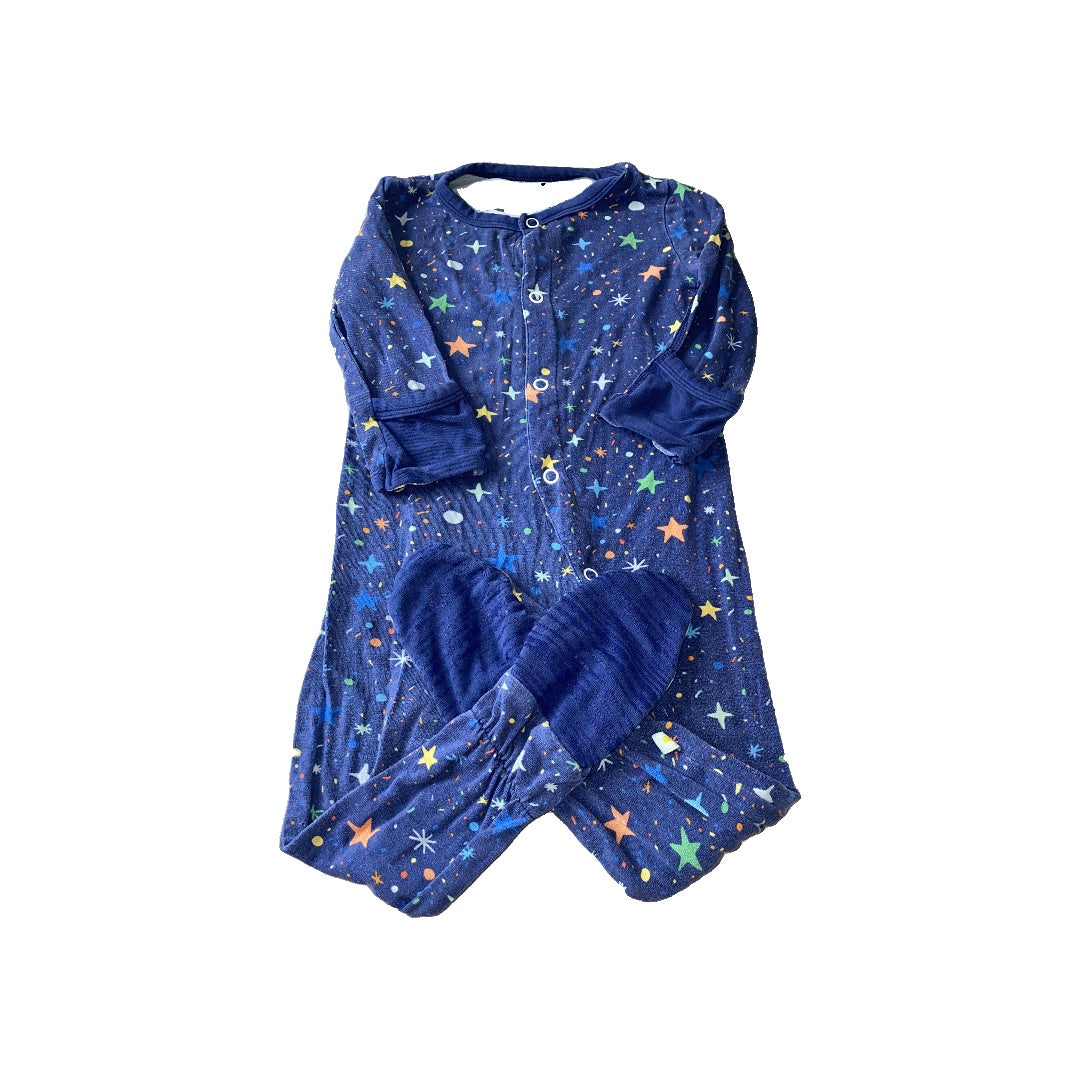 Clover Baby & Kids Unisex Navy Blue Pajamas Size: 12-18 months Navy Blue