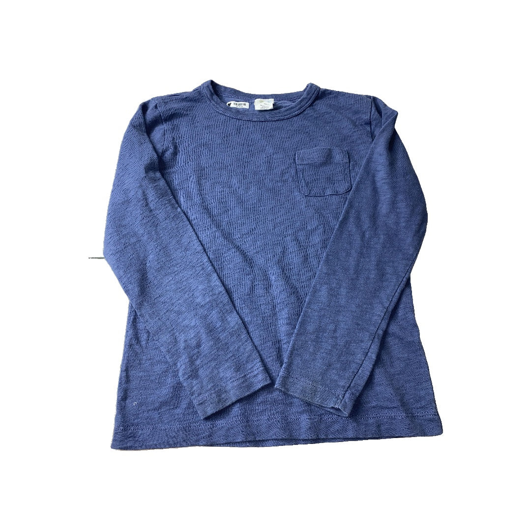 Crew Cuts Boys Navy Blue Long Sleeve Shirt Size: 4-5 Years Navy Blue