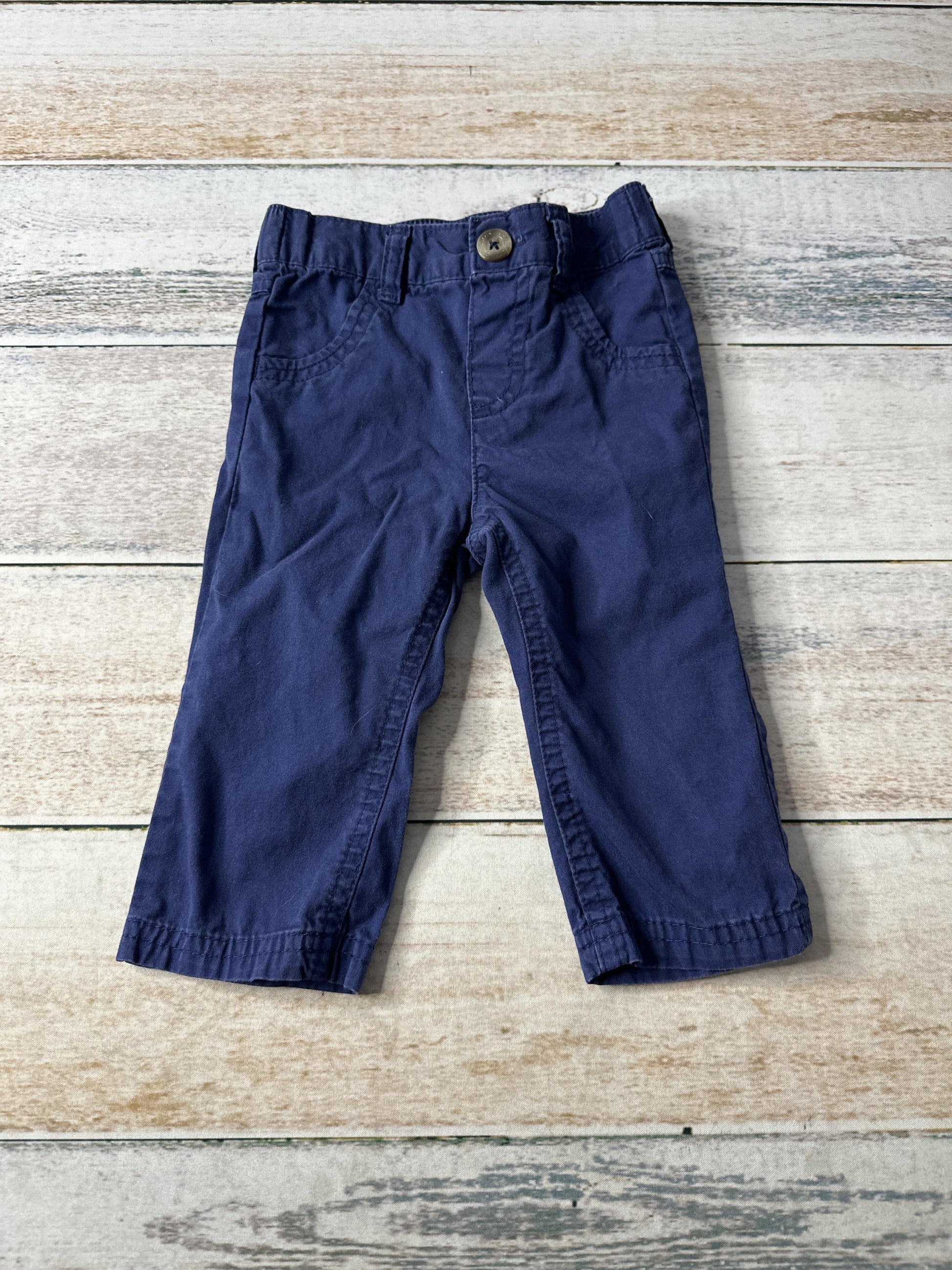 Cat & Jack Boys Navy Blue Pants Size: 6-9 months Navy Blue