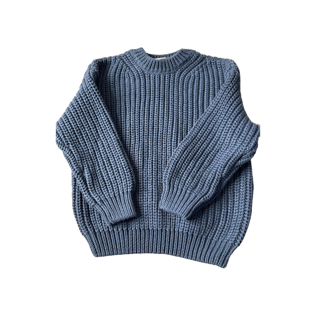 Goumi Unisex Navy Blue Sweater Size: 4-5 Years Navy Blue