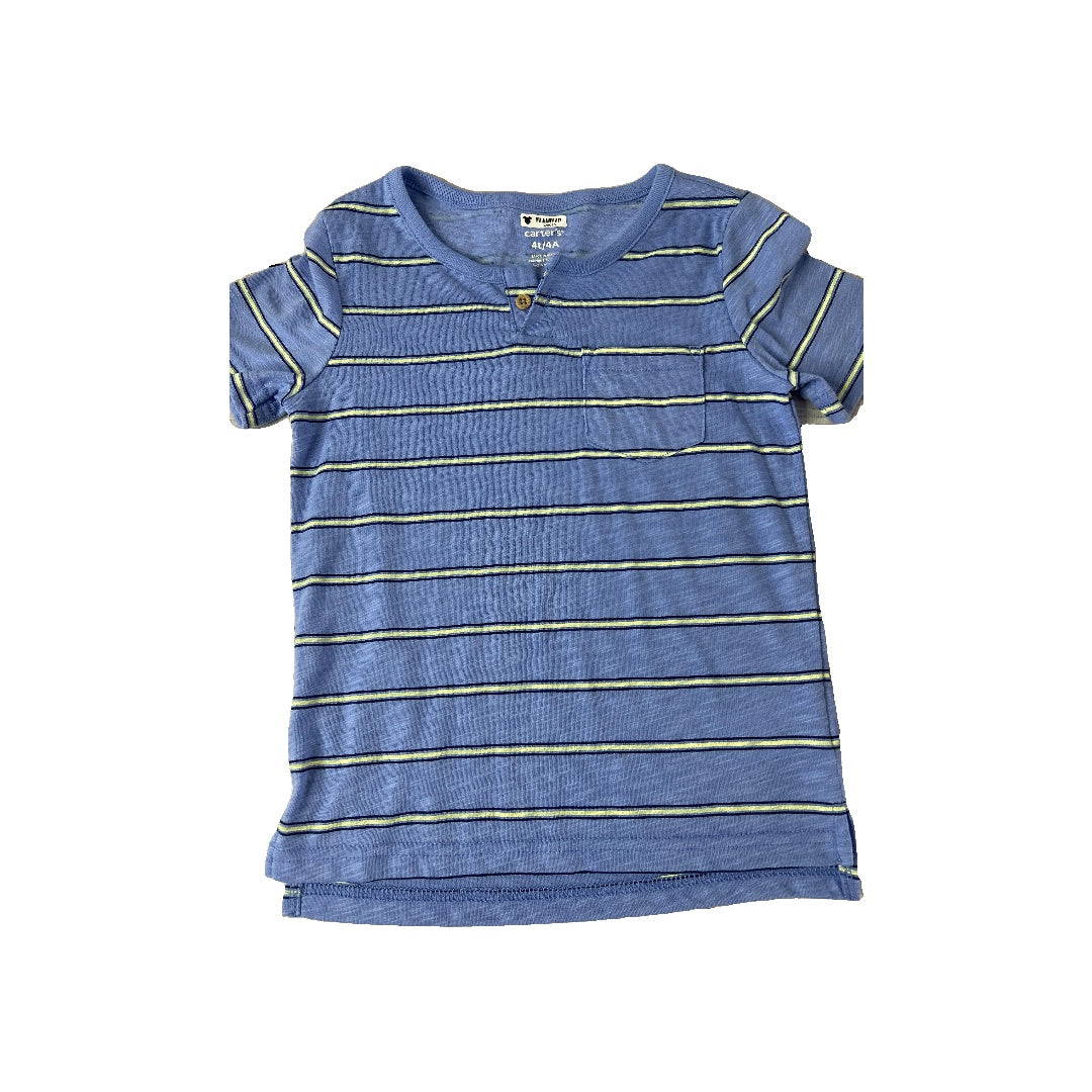 Boys Navy Blue T-Shirt Size: 4T Navy Blue