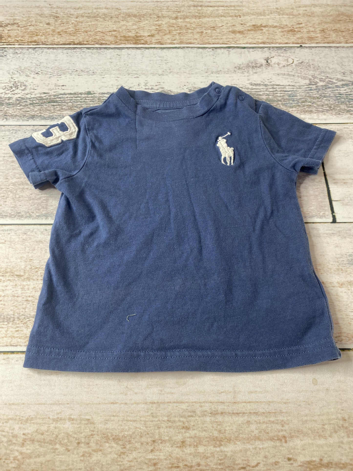 Ralph Lauren Boys Navy Blue T-Shirt Size: 6 months Navy Blue