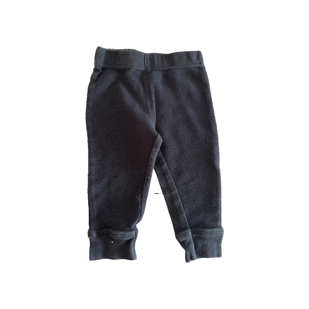 Leveret Unisex Navy Blue Pants Size: 9 months Navy Blue