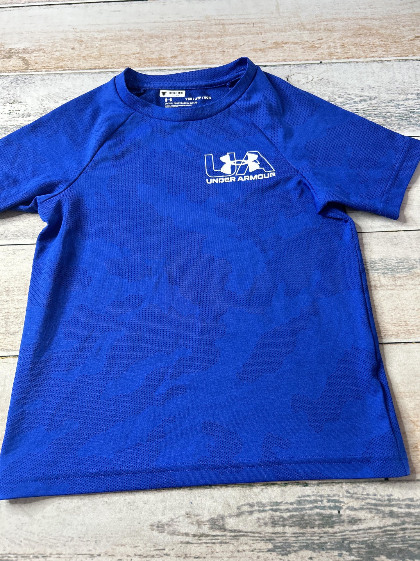 Under Armour Boys Navy Blue Shirt Size: 4-5 Years Navy Blue