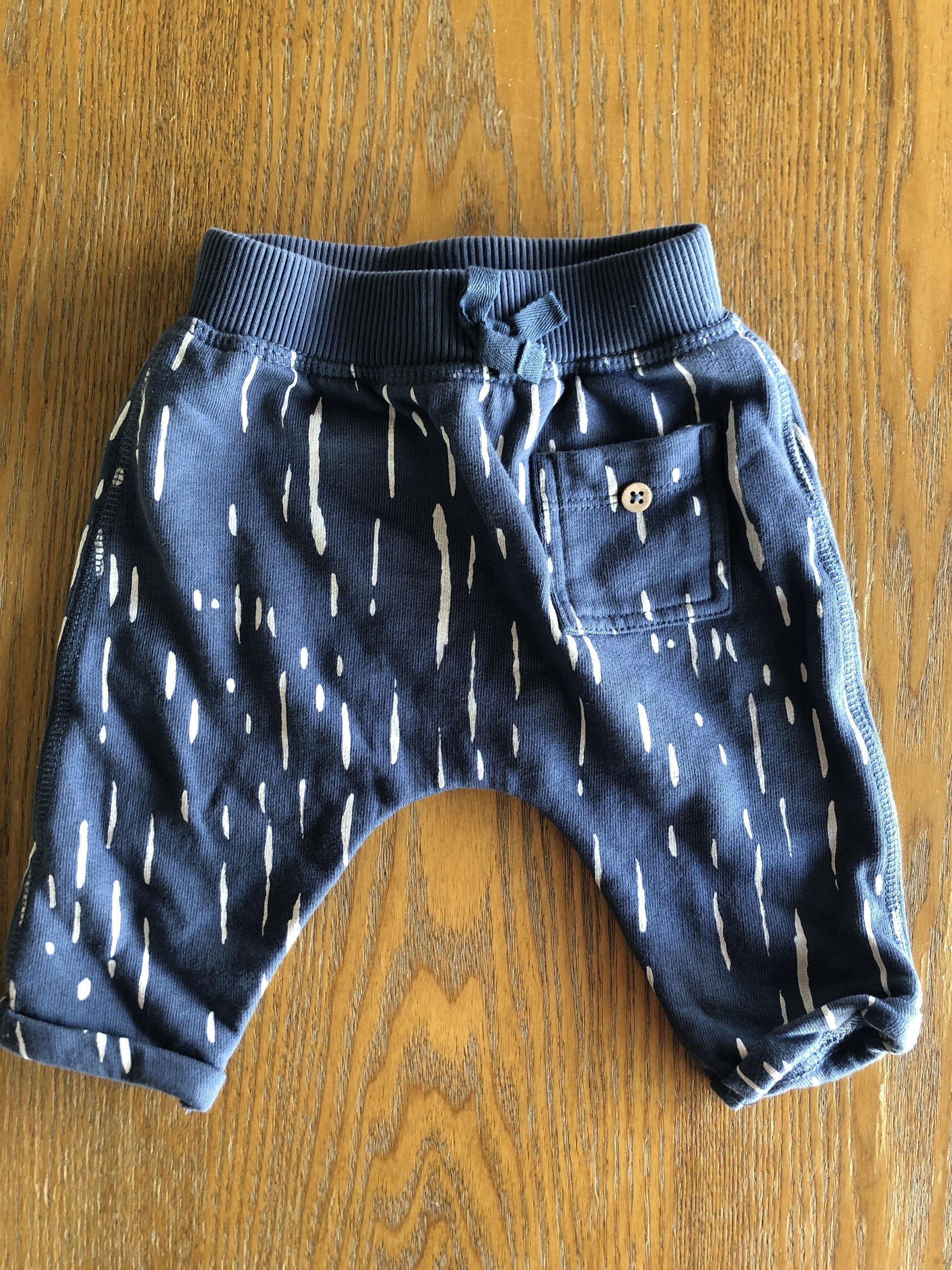 Oliver & Rain Boys Navy Blue Pants Size: 3 months Navy Blue