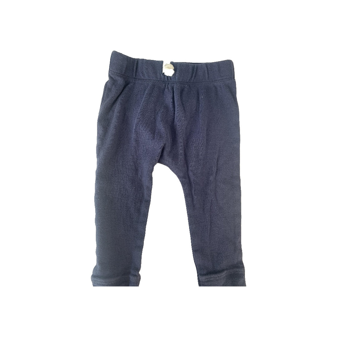 Carters Unisex Navy Blue Pants Size: 12 months Navy Blue