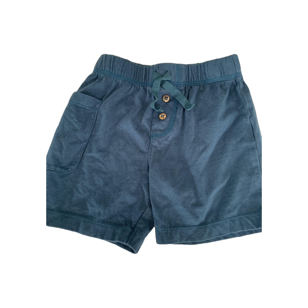 Oliver & Rain Boys Navy Blue Shorts Size: 24 months Navy Blue
