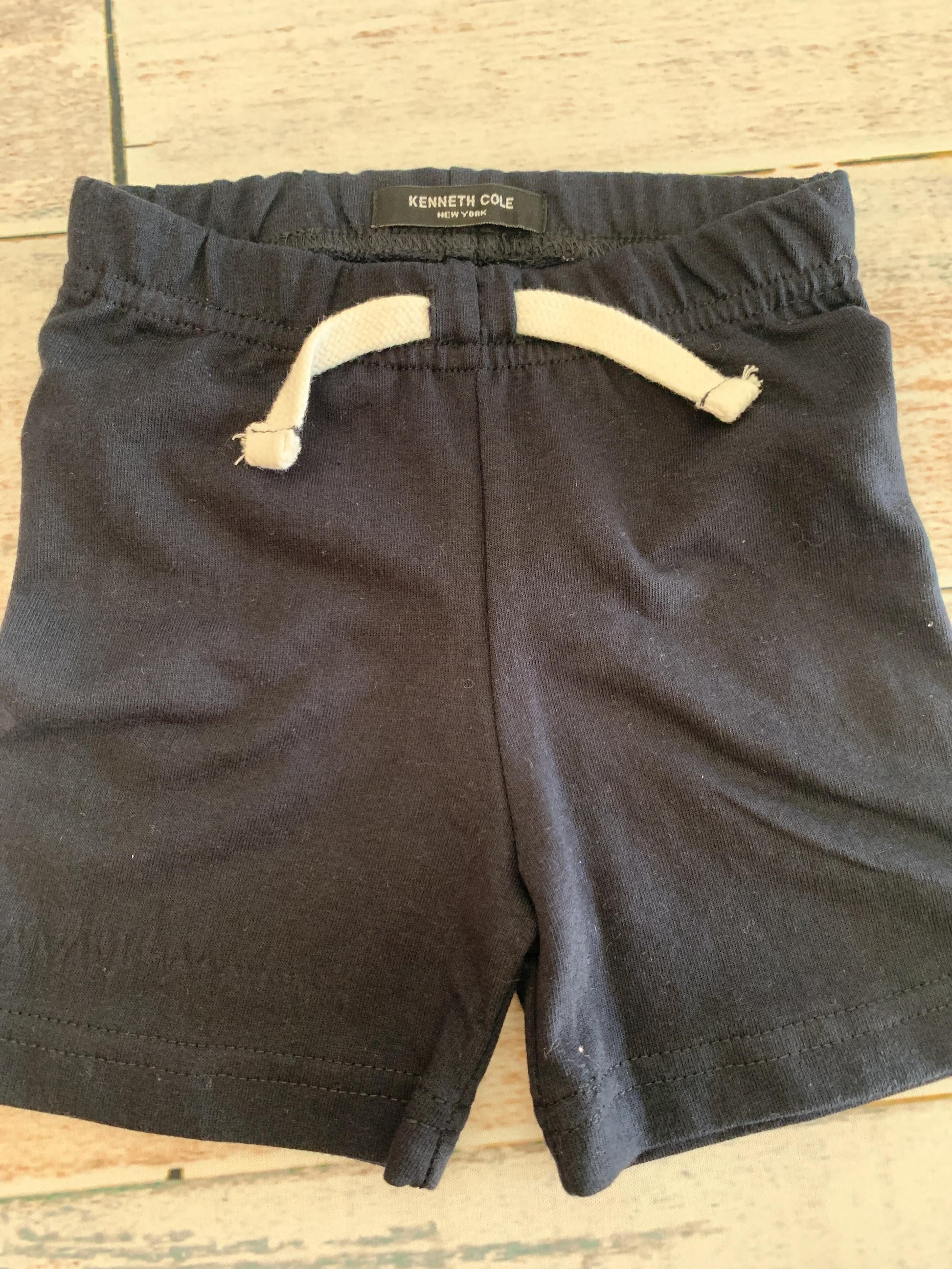 Kenneth Cole Boys Navy Blue Shorts Size: 6-9 months Navy Blue