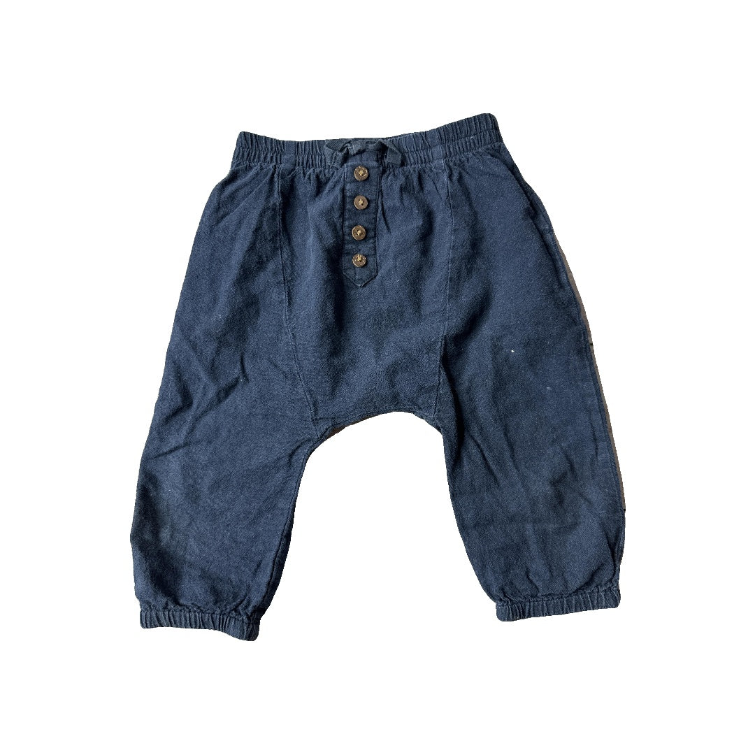 Oliver & Rain Boys Navy Blue Pants Size: 12-18 months Navy Blue