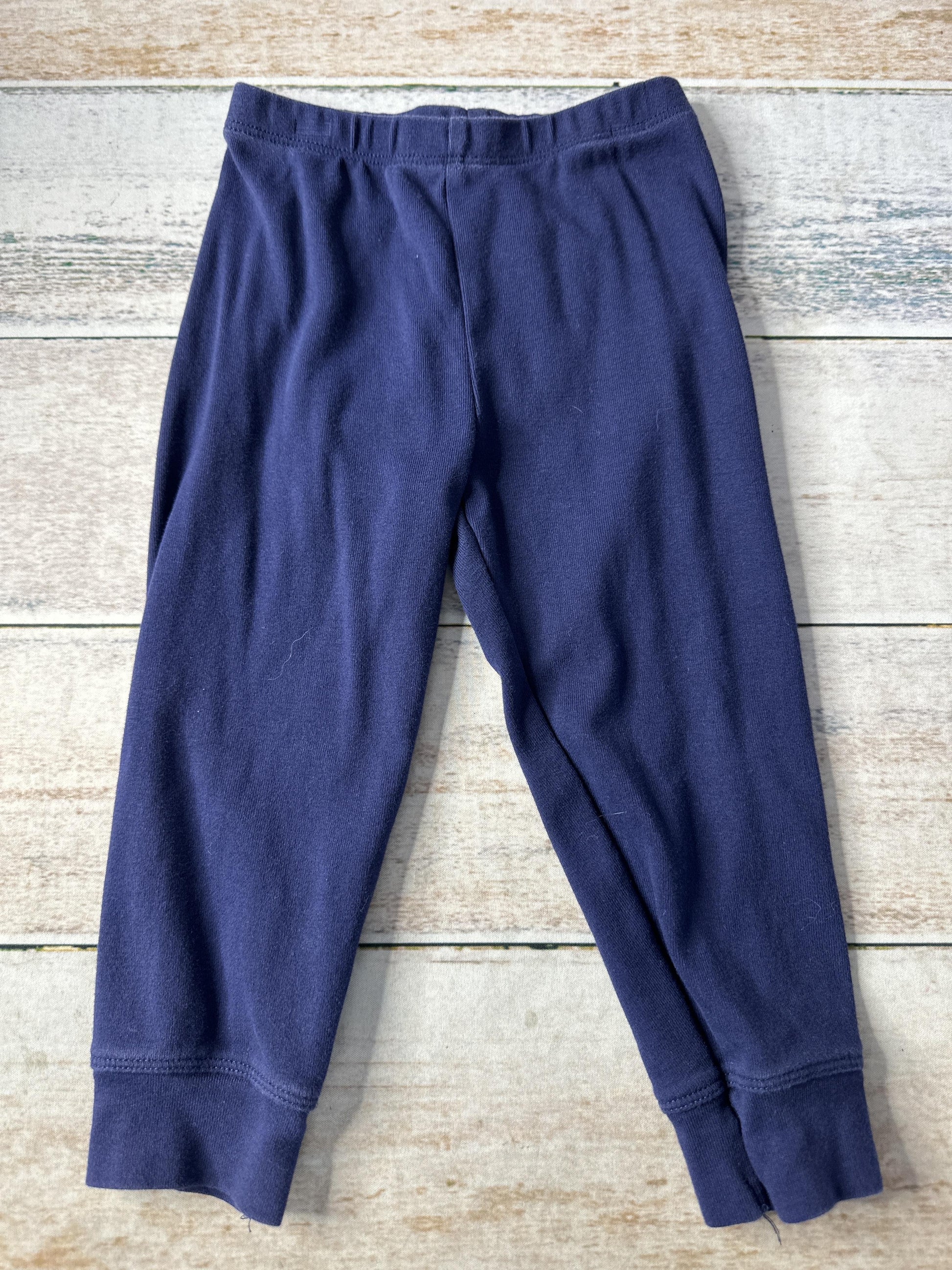 Primary Unisex Navy Blue Pants Size: 18-24 months Navy Blue