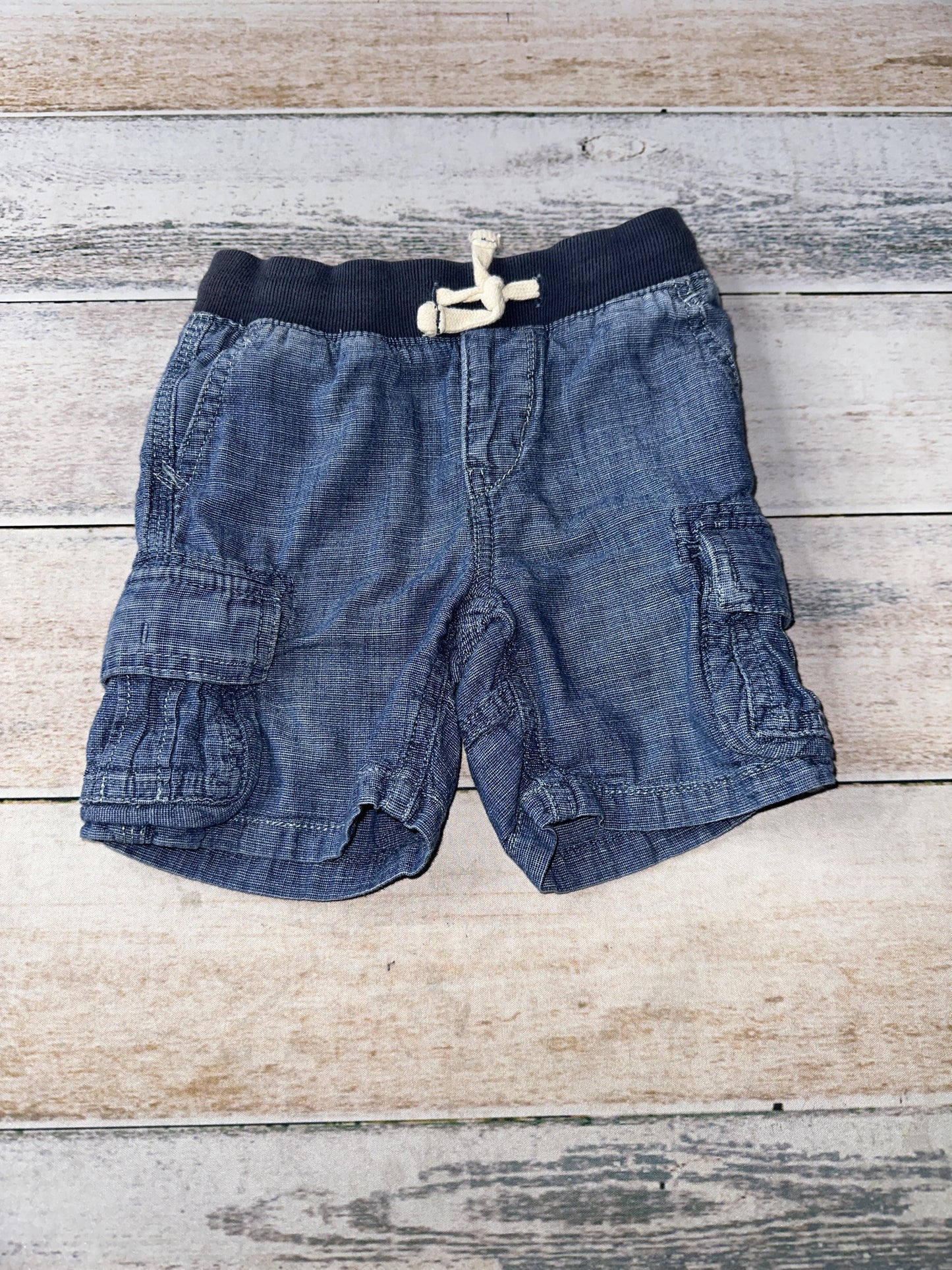 Zara Boys Navy Blue Shorts Size: 18-24 months Navy Blue