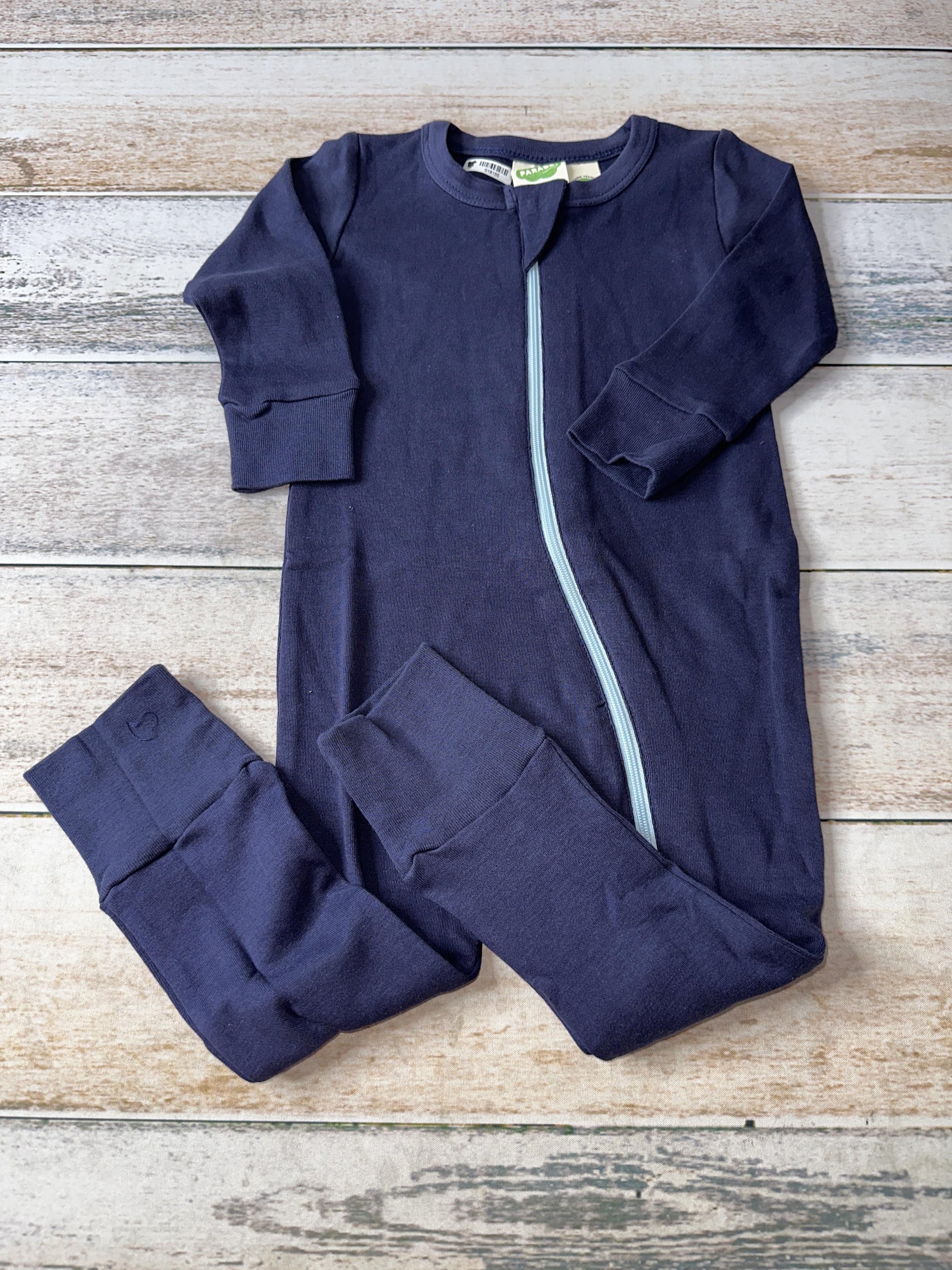Parade Unisex Navy Blue Long Sleeve Outfit Size: 12-18 months Navy Blue
