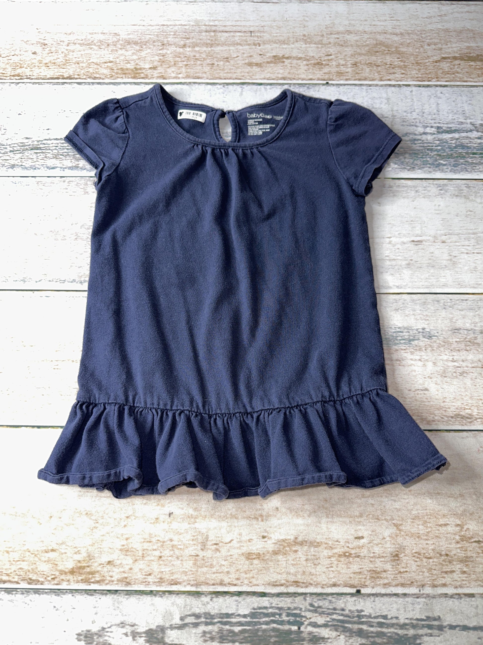 Gap Girls Navy Blue T-Shirt Size: 2T Navy Blue