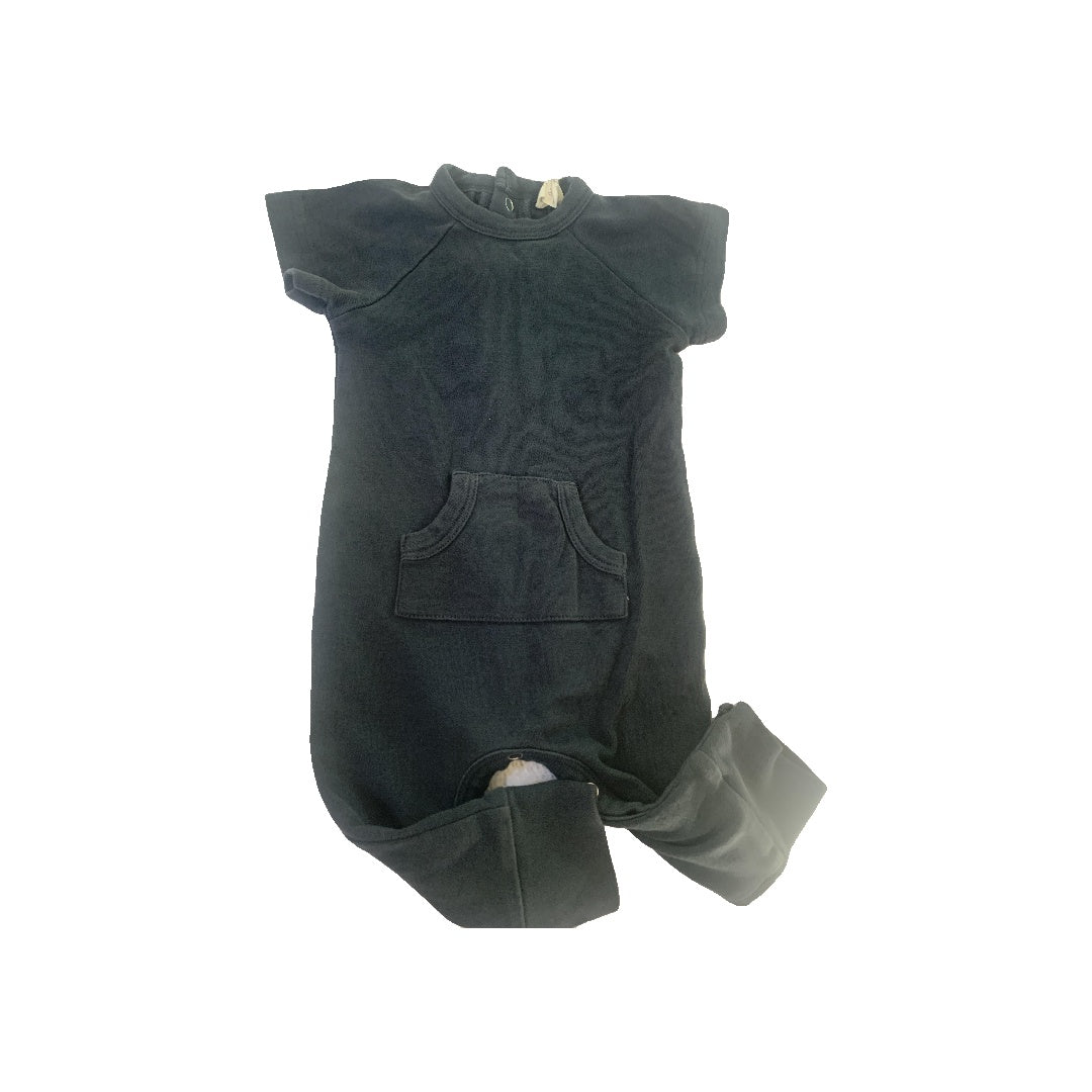 Kate Quinn Unisex Navy Blue Romper Size: 0-3 months Navy Blue